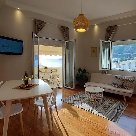 Onar Beachfront Residence, Loutraki Exterior foto