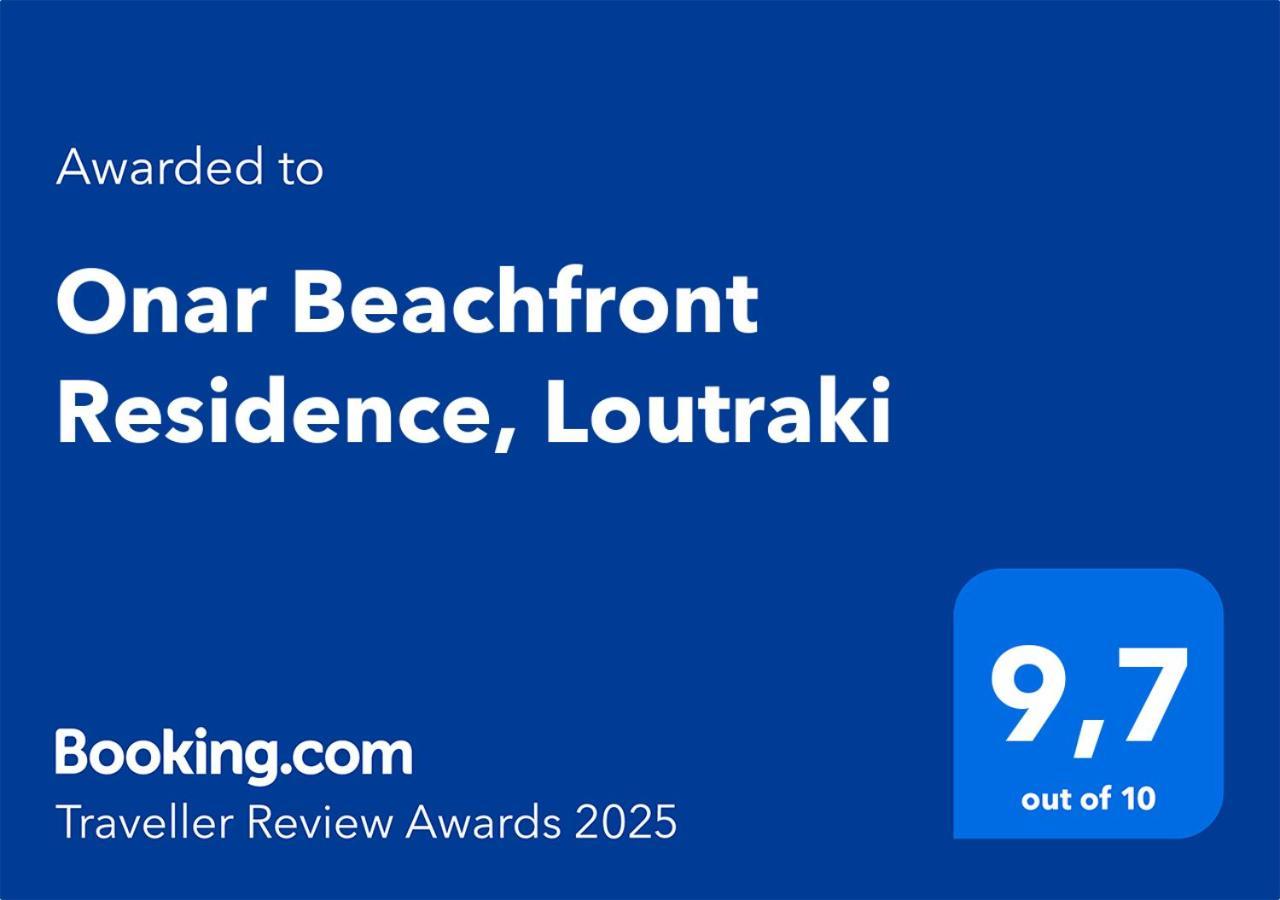 Apartment Onar Beachfront Residence, Loutráki
